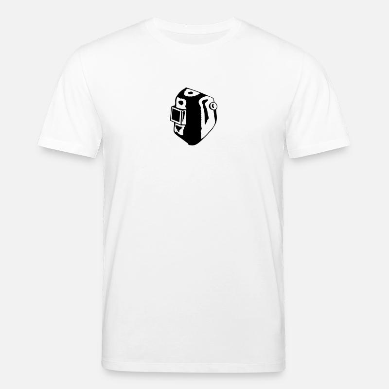 Welding Helmet - T-shirt bio CREATOR Stanley/Stella Unisexe - blanc