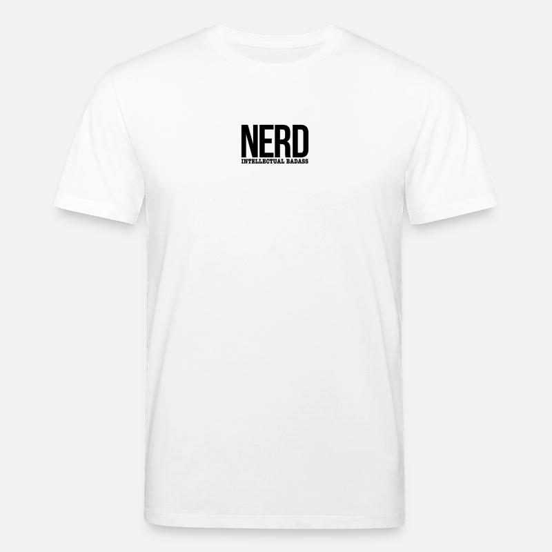 nerd - Stanley/Stella Unisex Bio-T-Shirt CREATOR  - Weiß