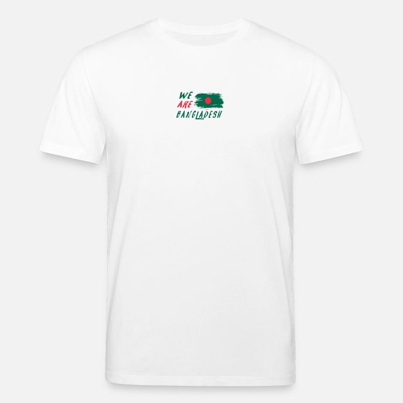 Wir sind Bangladesch - Stanley/Stella Unisex Bio-T-Shirt CREATOR - Weiß