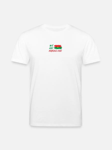 We are Burkina Faso - Stanley/Stella CREATOR Unisex Organic T-Shirt - white