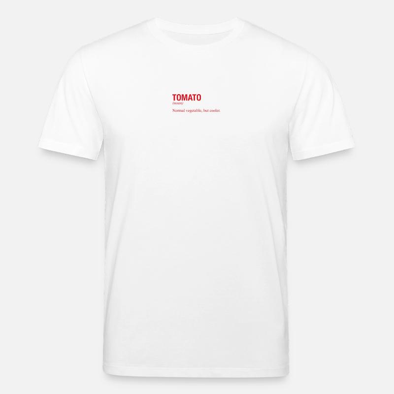 TOMATO Tomate - Stanley/Stella Unisex Bio-T-Shirt CREATOR  - Weiß