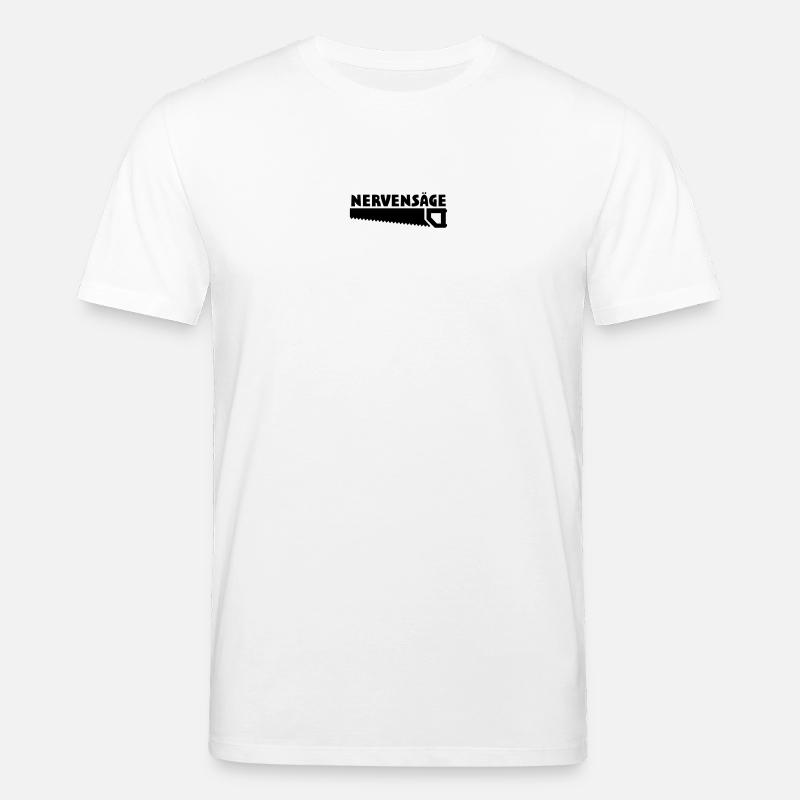 Lustige Sprüche Nervensäge - Stanley/Stella Unisex Bio-T-Shirt CREATOR  - Weiß
