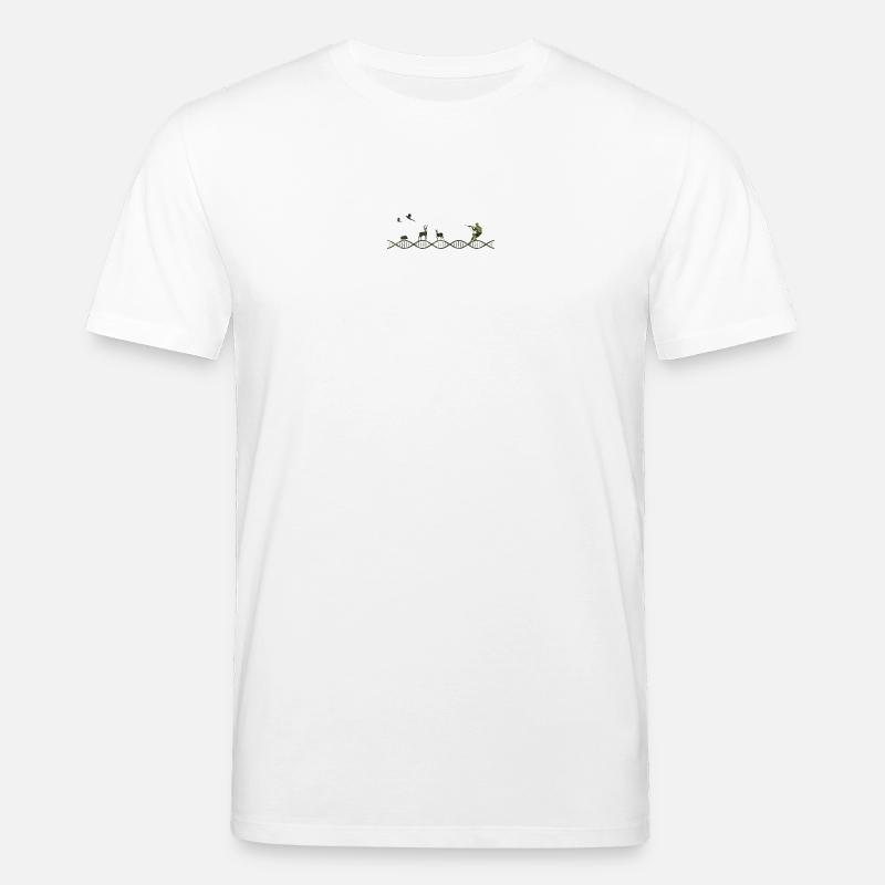 DNA Jagd Tarnmuster - Stanley/Stella Unisex Bio-T-Shirt CREATOR  - Weiß