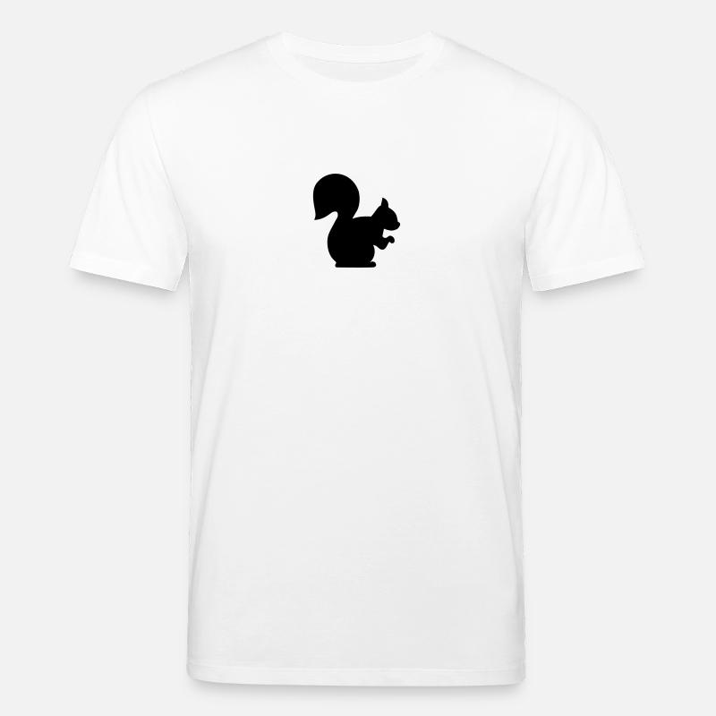 Ecureuil - T-shirt bio CREATOR Stanley/Stella Unisexe - blanc