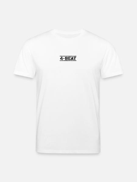 4 Beat - Stanley/Stella CREATOR Unisex Organic T-Shirt - white