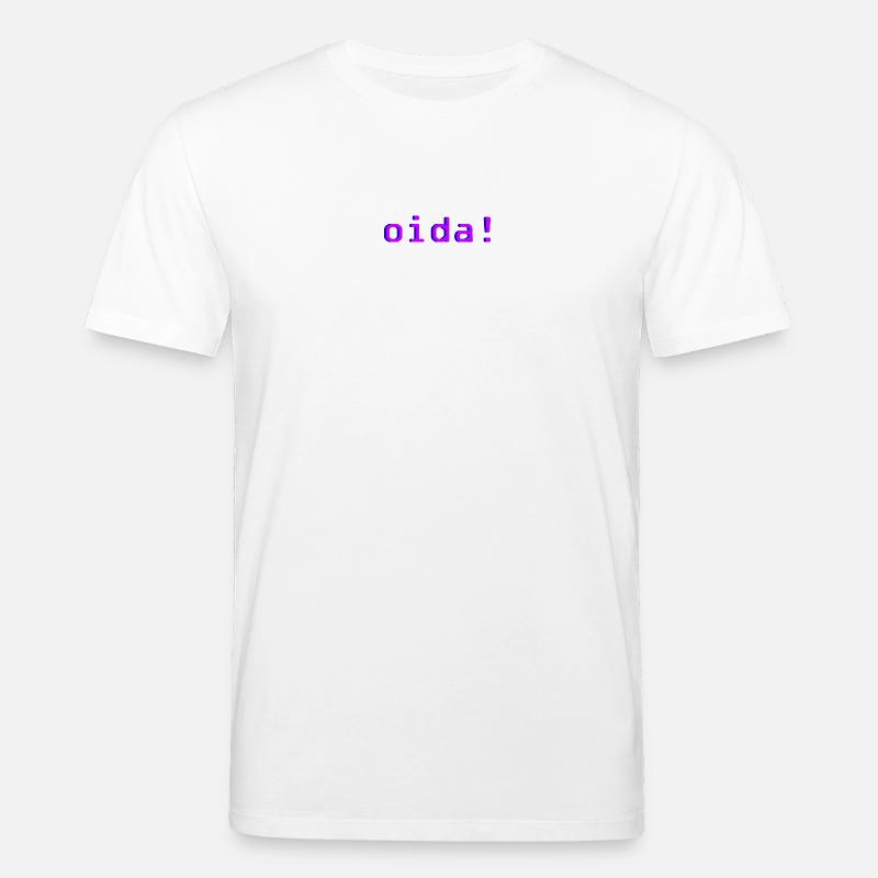 oida! - Stanley/Stella Unisex Bio-T-Shirt CREATOR  - Weiß