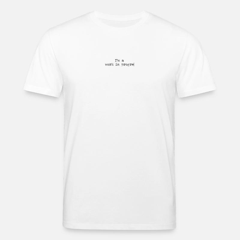 Work in progress - Stanley/Stella Unisex Bio-T-Shirt CREATOR  - Weiß