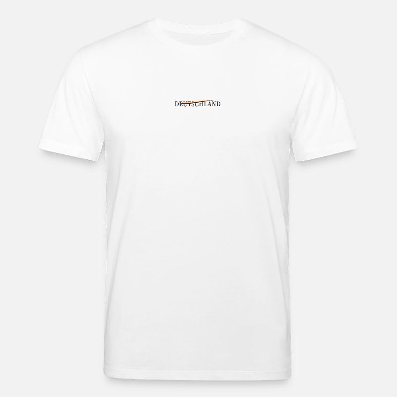 DEUTSCHLAND Logo with map - Stanley/Stella Unisex Bio-T-Shirt CREATOR  - Weiß