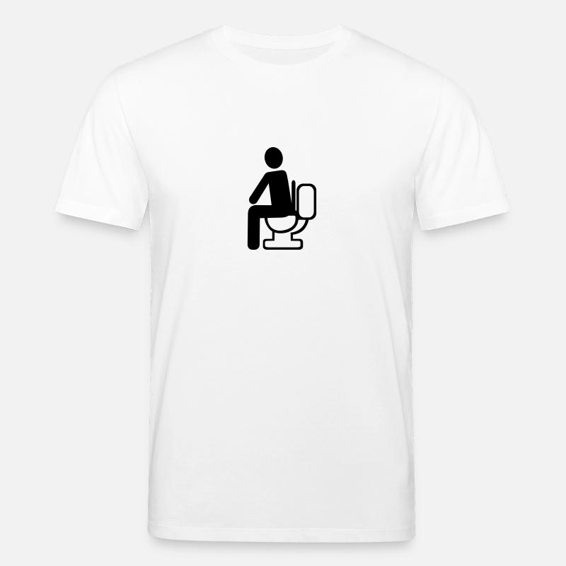 Toilette WC - T-shirt bio CREATOR Stanley/Stella Unisexe - blanc
