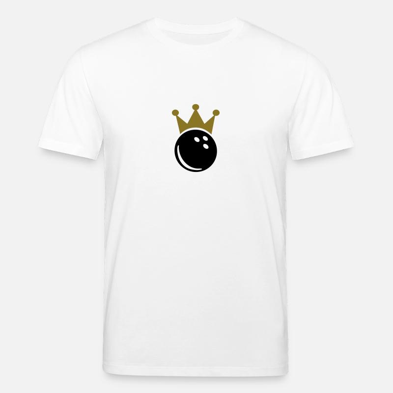 Bowling - T-shirt bio CREATOR Stanley/Stella Unisexe - blanc