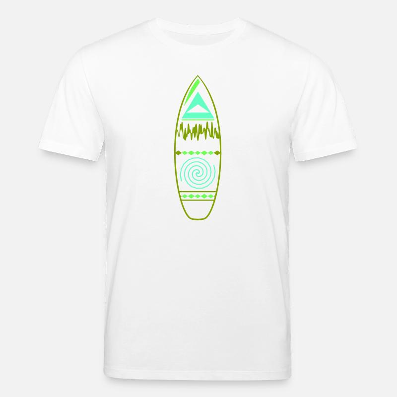 surfboard_design - Stanley/Stella Unisex Bio-T-Shirt CREATOR  - Weiß