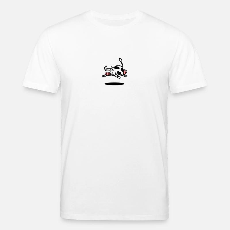 la vache - T-shirt bio CREATOR Stanley/Stella Unisexe - blanc