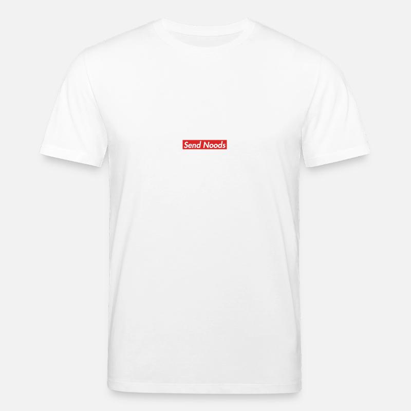 Send Noods - Stanley/Stella Unisex Bio-T-Shirt CREATOR  - Weiß