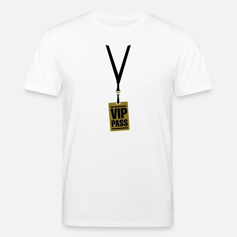 VIP-Pass - Stanley/Stella Unisex Bio-T-Shirt CREATOR  - Weiß
