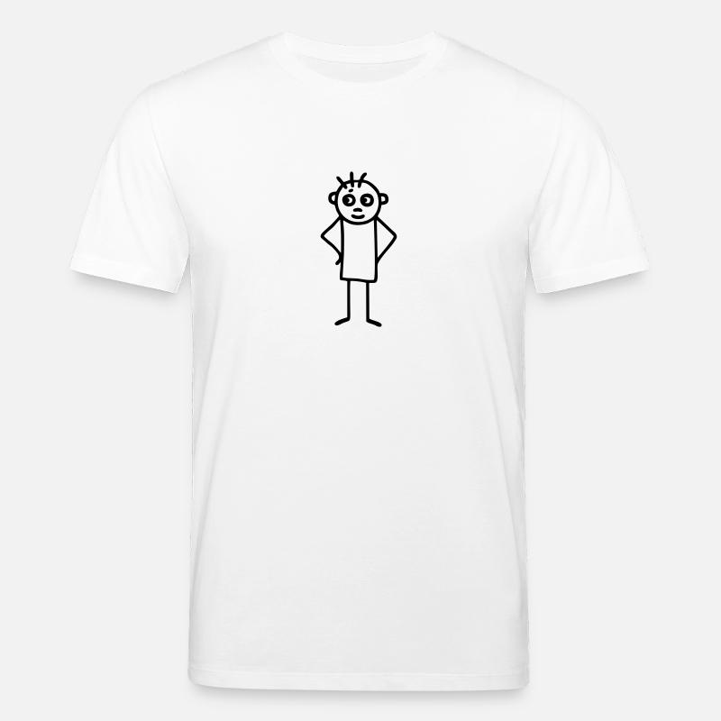Chiffre de bâton énergétique - T-shirt bio CREATOR Stanley/Stella Unisexe - blanc