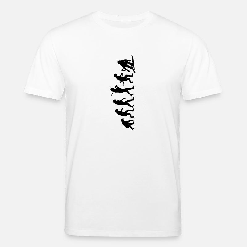 Evolution Ski - Stanley/Stella Unisex Bio-T-Shirt CREATOR  - Weiß