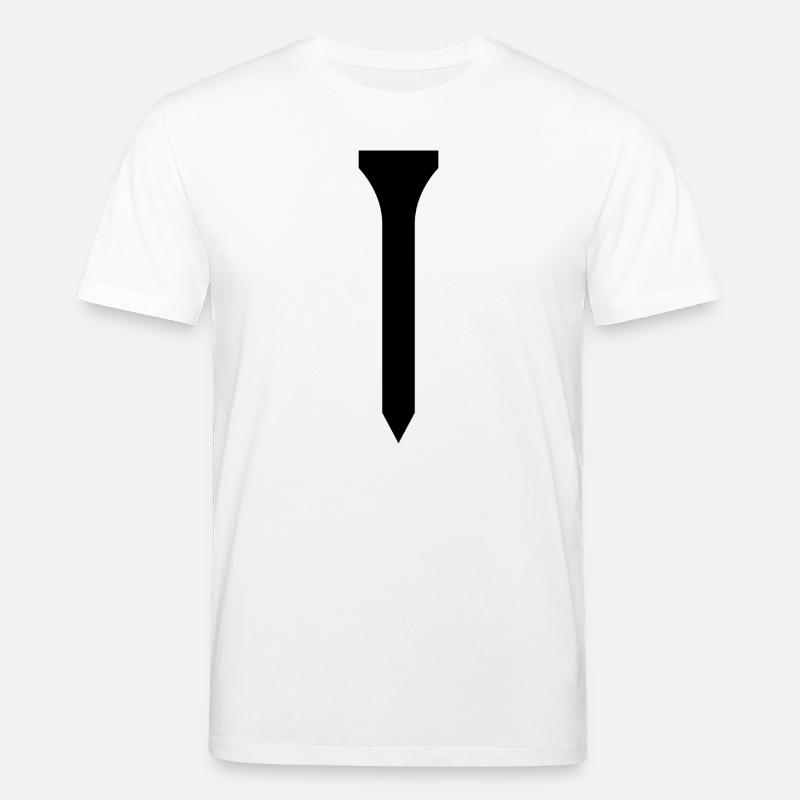 Golf Tee - Stanley/Stella CREATOR Unisex Organic T-Shirt - white