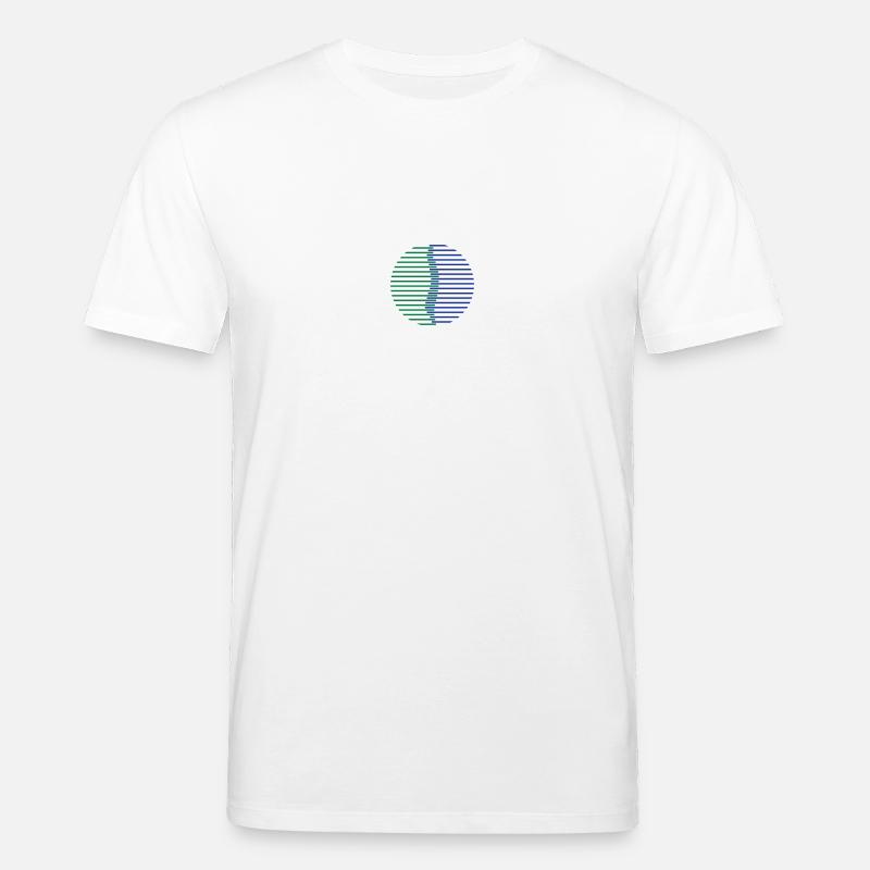 Wirbelsäule Kreis - Stanley/Stella Unisex Bio-T-Shirt CREATOR  - Weiß