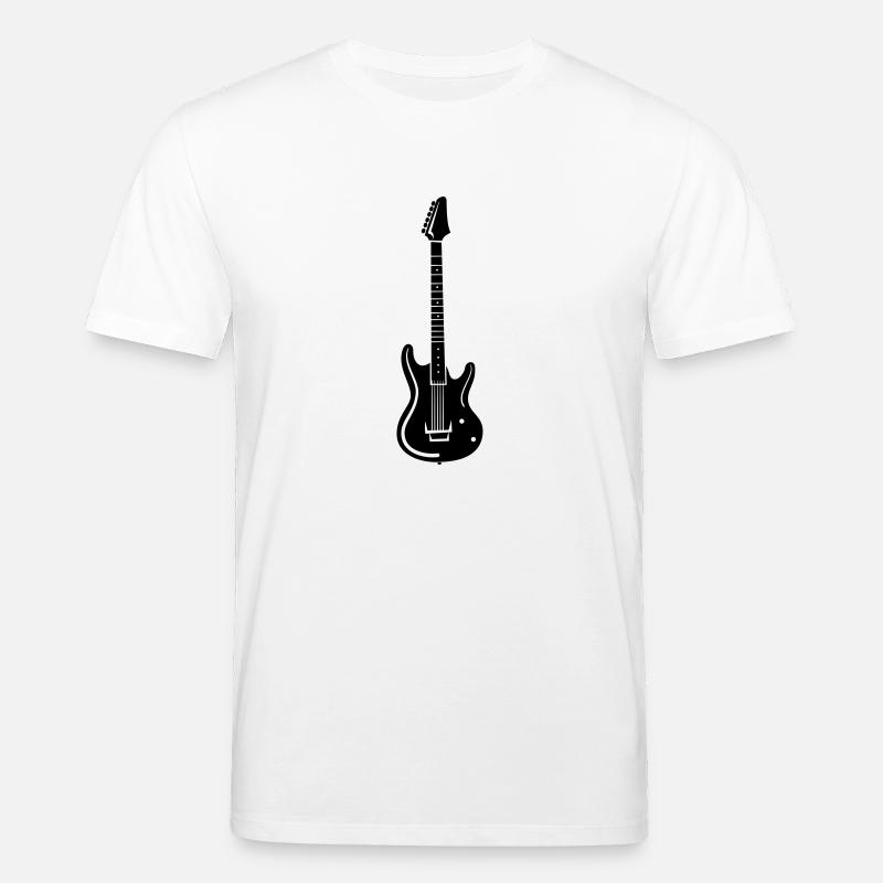 E-Gitarre - Stanley/Stella Unisex Bio-T-Shirt CREATOR  - Weiß