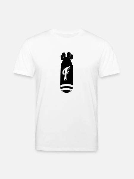 f bombe - T-shirt bio CREATOR Stanley/Stella Unisexe - blanc