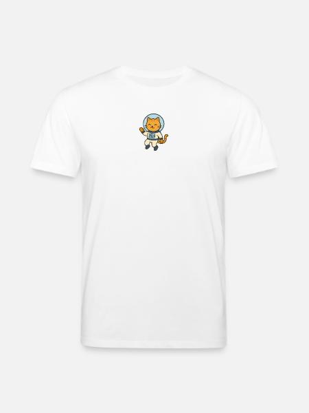 Astrocat - Stanley/Stella CREATOR Unisex Organic T-Shirt - white