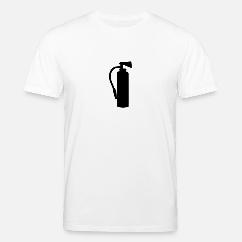 Extincteur d'incendie - T-shirt bio CREATOR Stanley/Stella Unisexe - blanc