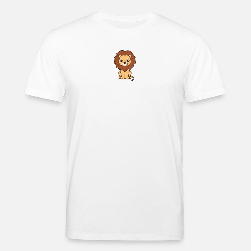 Löwe Löwen - Stanley/Stella Unisex Bio-T-Shirt CREATOR  - Weiß