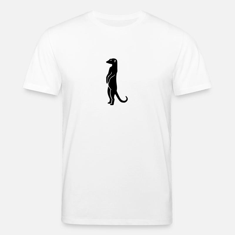Suricate - T-shirt bio CREATOR Stanley/Stella Unisexe - blanc