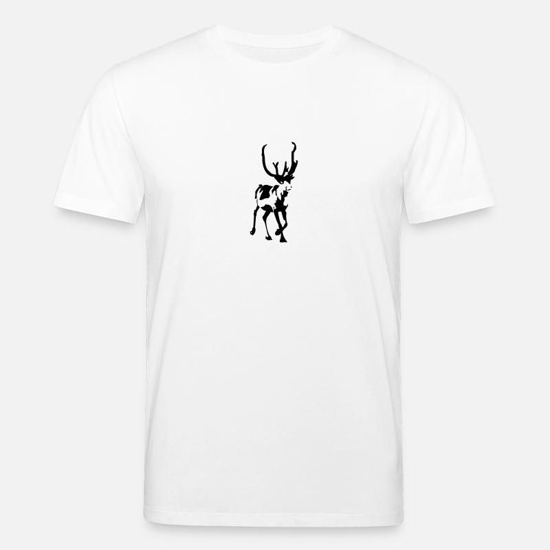 Elch - Stanley/Stella Unisex Bio-T-Shirt CREATOR  - Weiß