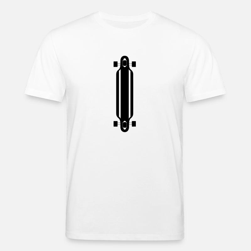 Longboard - Stanley/Stella Unisex Bio-T-Shirt CREATOR  - Weiß