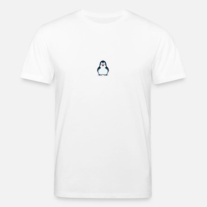 petit pingouin - T-shirt bio CREATOR Stanley/Stella Unisexe - blanc