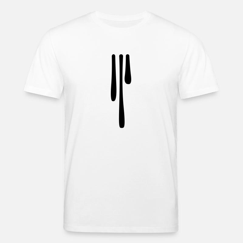 drips_4 - T-shirt bio CREATOR Stanley/Stella Unisexe - blanc
