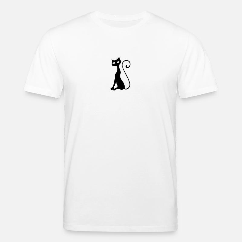 cat - Stanley/Stella Unisex Bio-T-Shirt CREATOR  - Weiß