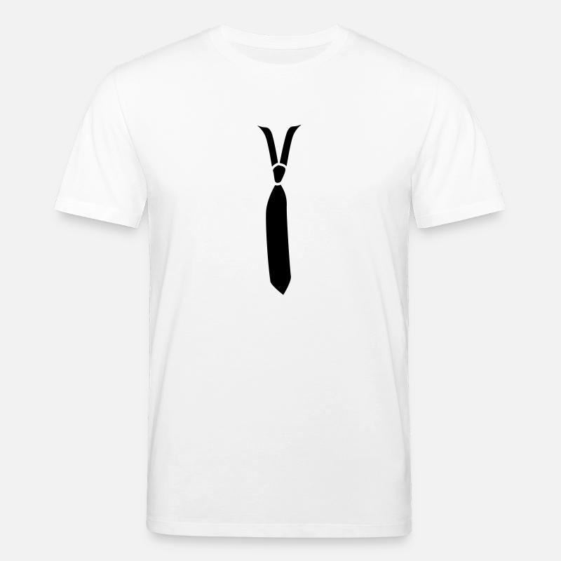 Krawatte - Stanley/Stella Unisex Bio-T-Shirt CREATOR  - Weiß