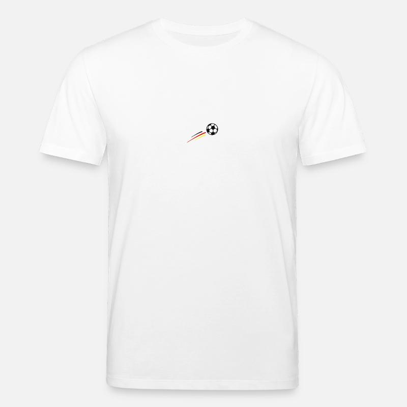 ball_deutsch_4farb - T-shirt bio CREATOR Stanley/Stella Unisexe - blanc