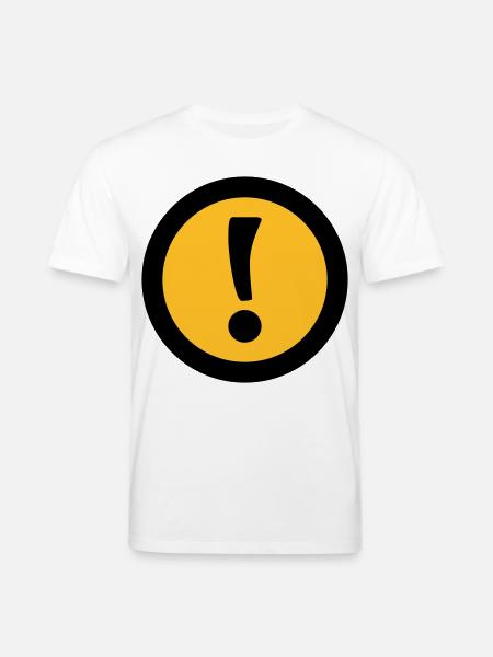 Achtung | Attention - Stanley/Stella CREATOR Unisex Organic T-Shirt - white