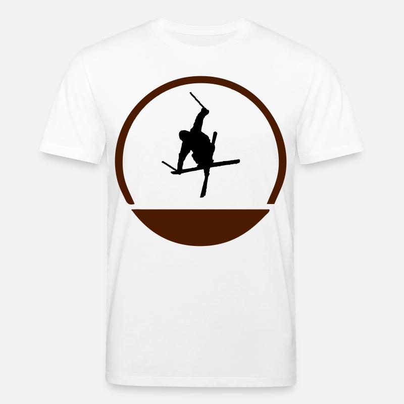 Ski Springer Logo - Stanley/Stella Unisex Bio-T-Shirt CREATOR  - Weiß