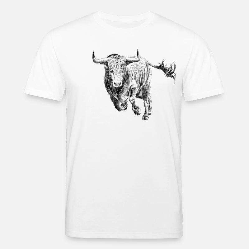 Bull - Stanley/Stella CREATOR Unisex Organic T-Shirt - white
