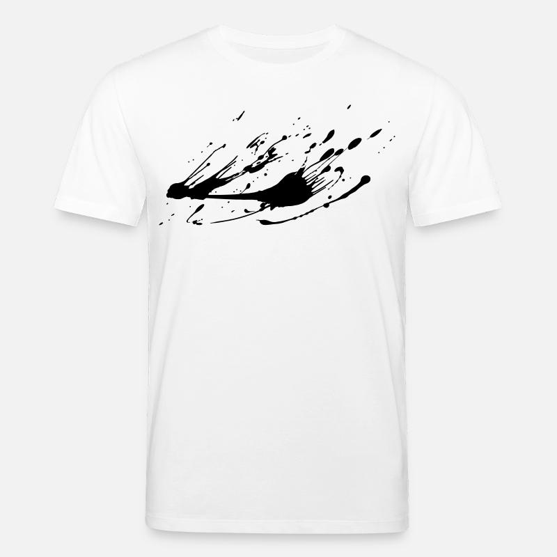 Splash-Bild malen # - Stanley/Stella Unisex Bio-T-Shirt CREATOR  - Weiß