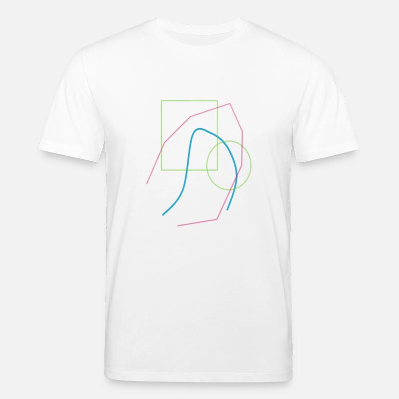 Modèle abstrait - T-shirt bio CREATOR Stanley/Stella Unisexe - blanc