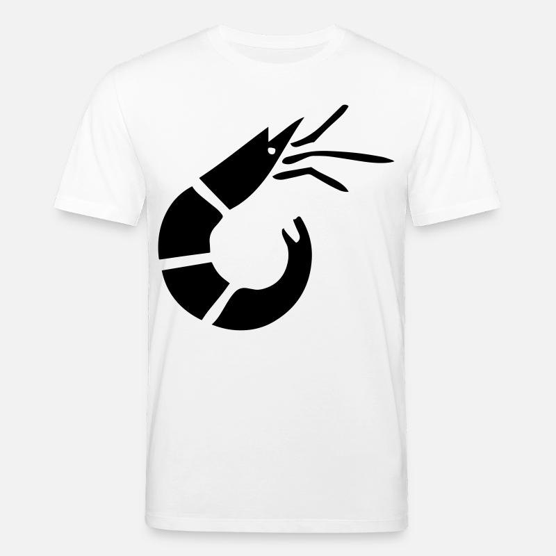 Garnele - Krabbe - Shrimp -Fischerei - Stanley/Stella Unisex Bio-T-Shirt CREATOR  - Weiß