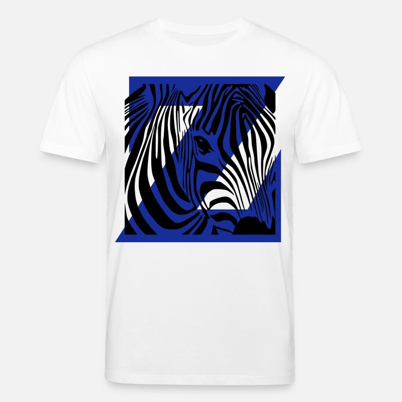 Zebra-Mix - Stanley/Stella Unisex Bio-T-Shirt CREATOR  - Weiß