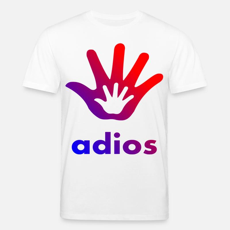 Adios Hand - Stanley/Stella Unisex Bio-T-Shirt CREATOR  - Weiß