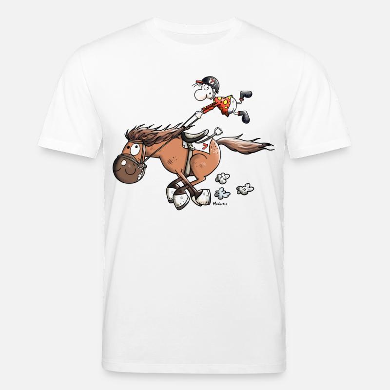 Cheval De Course Rapide - T-shirt bio CREATOR Stanley/Stella Unisexe - blanc