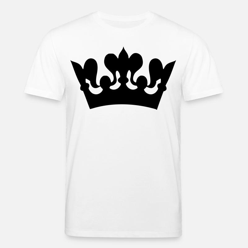 Image d’un dessin de couronne # - T-shirt bio CREATOR Stanley/Stella Unisexe - blanc