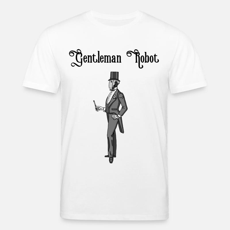 Edelroboter - Stanley/Stella Unisex Bio-T-Shirt CREATOR - Weiß