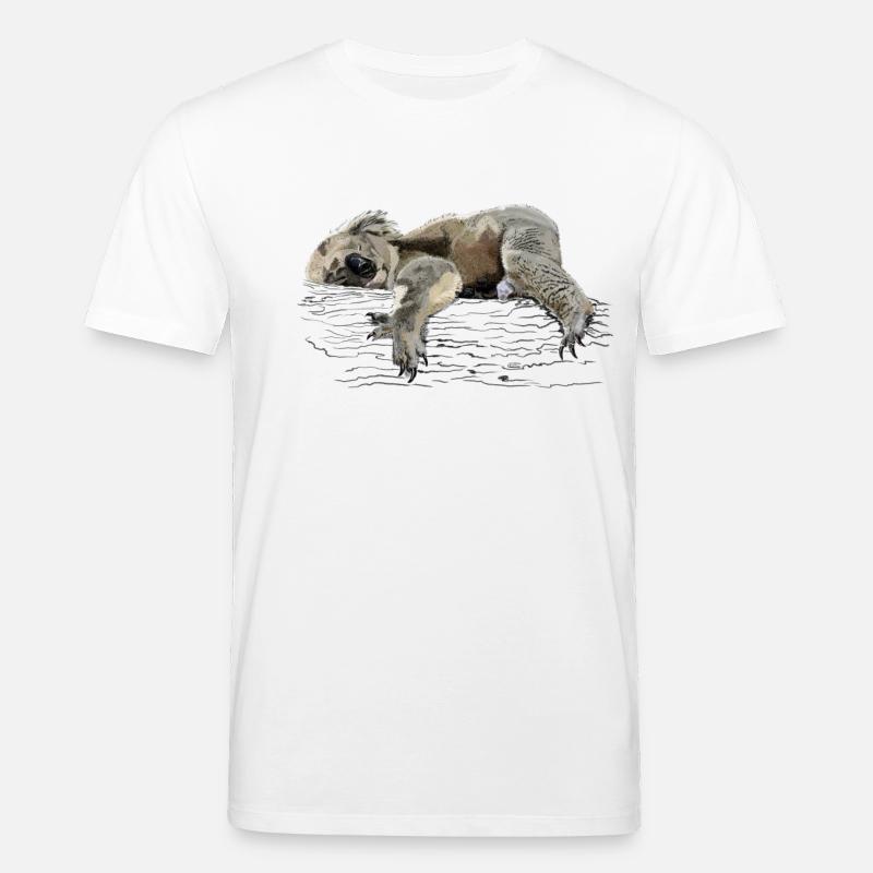 Koala - Stanley/Stella Unisex Bio-T-Shirt CREATOR  - Weiß