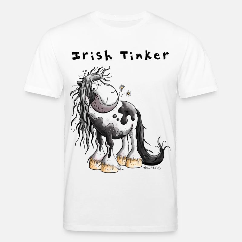 Süßer Irish Tinker - Stanley/Stella Unisex Bio-T-Shirt CREATOR  - Weiß