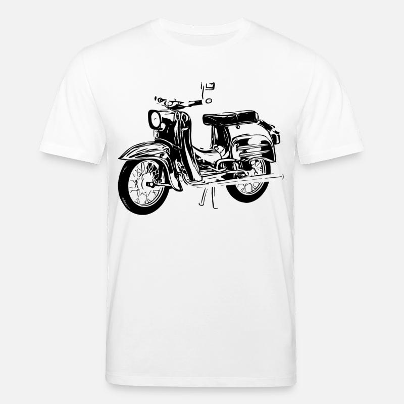 Simson Schwalbe - Stanley/Stella Unisex Bio-T-Shirt CREATOR  - Weiß