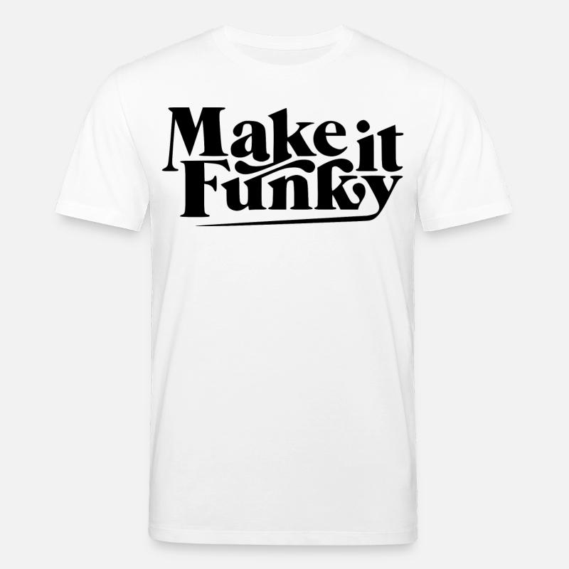 Make it funky - Stanley/Stella CREATOR Unisex Organic T-Shirt - white